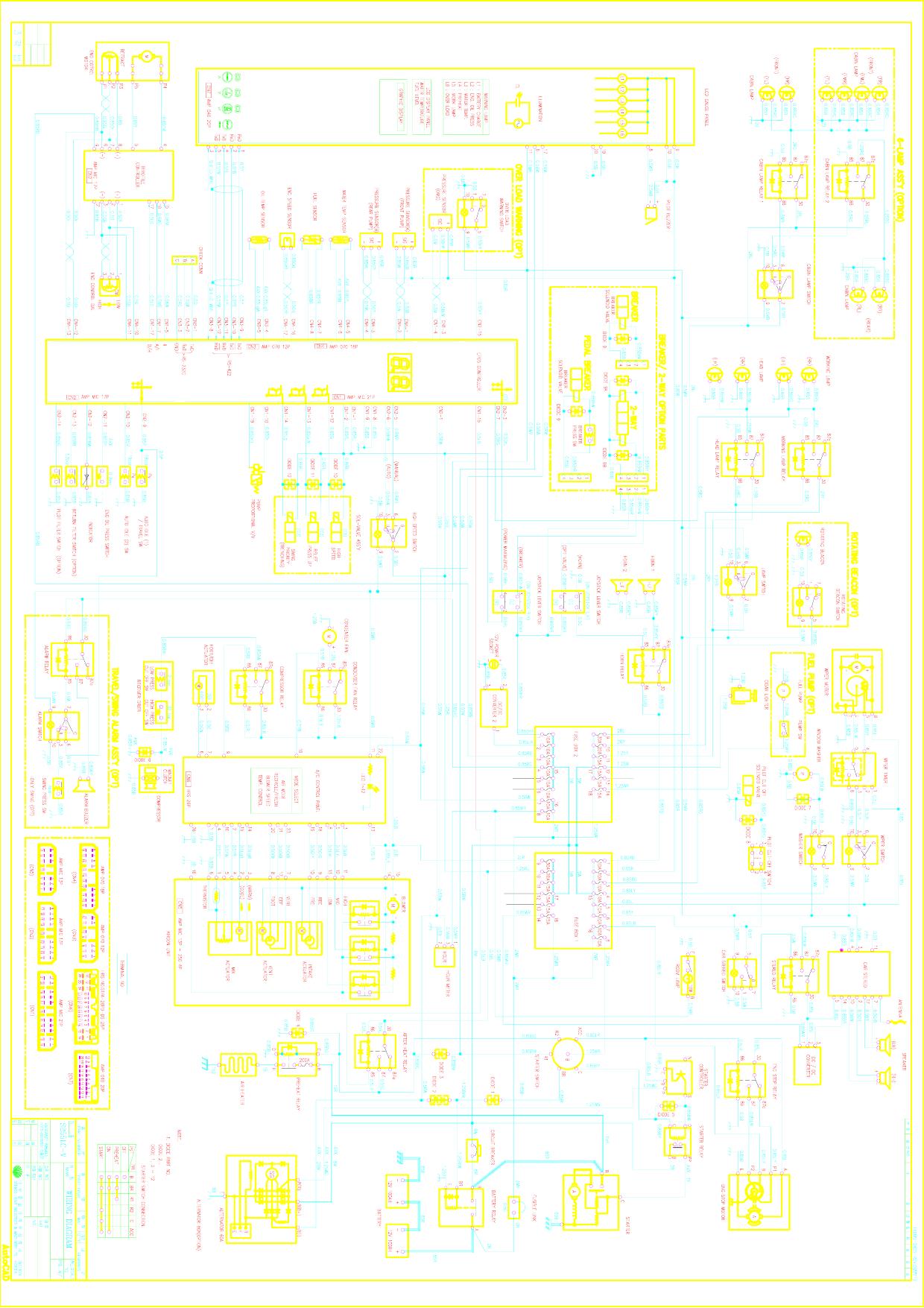 S255LCV ELECTRICAL CIRCUIT DIAGRAM Schematic Daewoo Doosan
